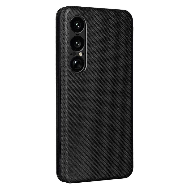 Flip Case Sony Xperia 1 Vii Carbonfaser