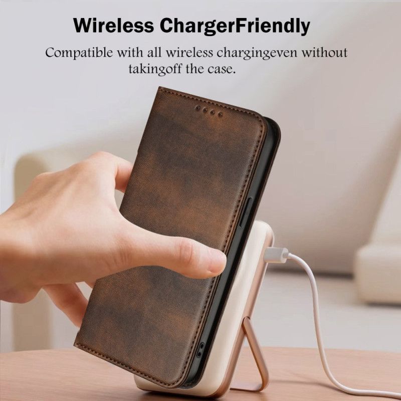 Flip Case Sony Xperia 1 Vii Rfid-schutz Im Retro-design