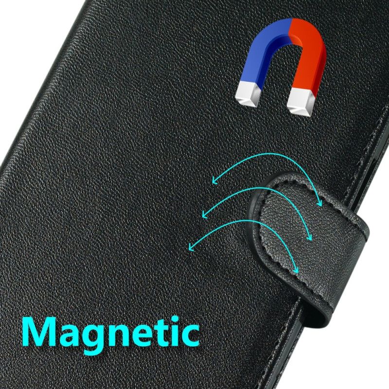 Lederhüllen Sony Xperia 1 Vii Handyhülle Monochrom