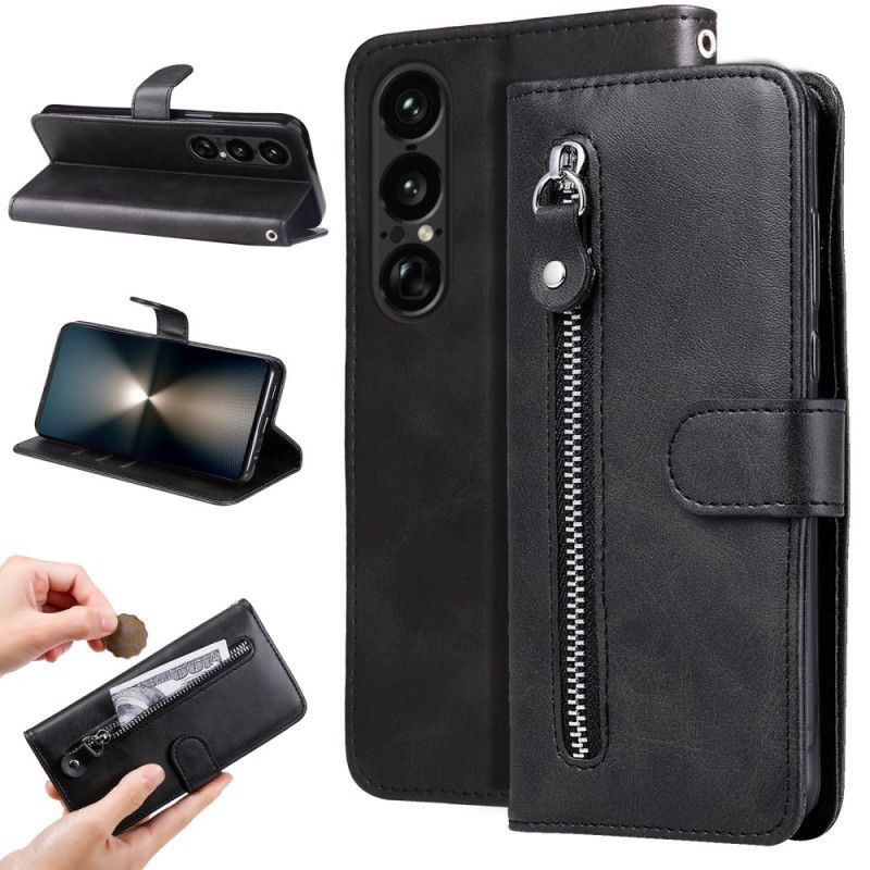 Lederhüllen Sony Xperia 1 Vii Münzgeldbörse