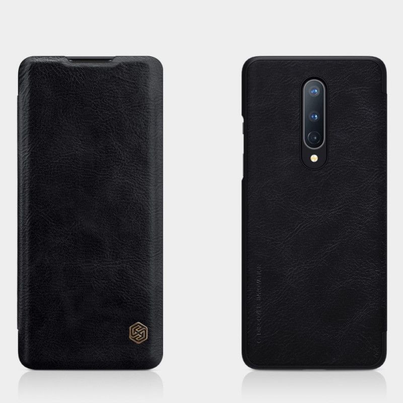 Flip Case OnePlus 8 Rot Nillkin-Qin-Serie