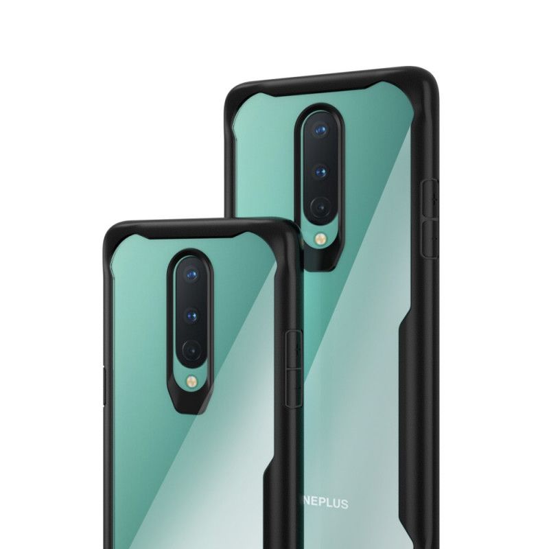 Hülle OnePlus 8 Schwarz Abgeschrägte Hybridkanten