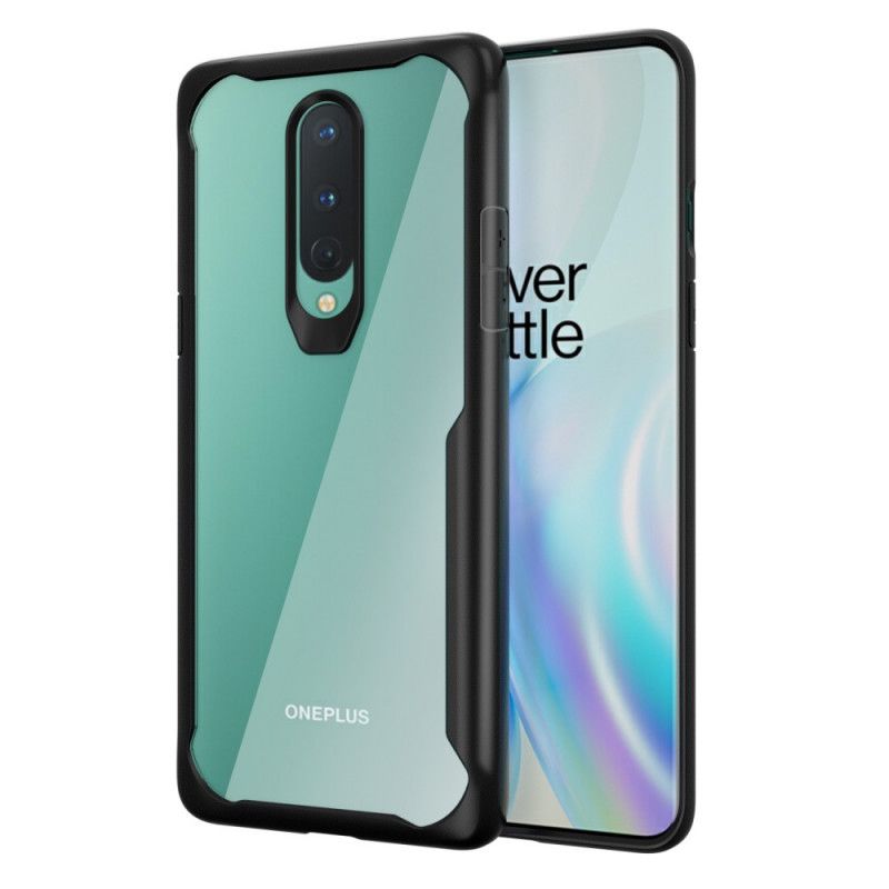 Hülle OnePlus 8 Schwarz Abgeschrägte Hybridkanten