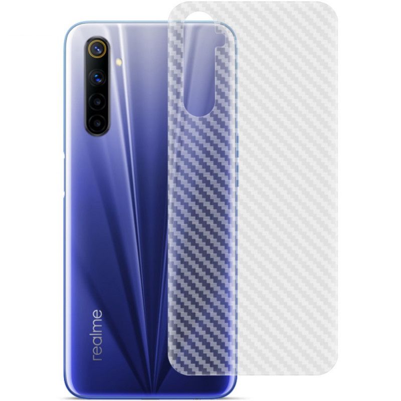 Hintere Schutzfolie Im Realme 6 Carbon-Imak-Stil