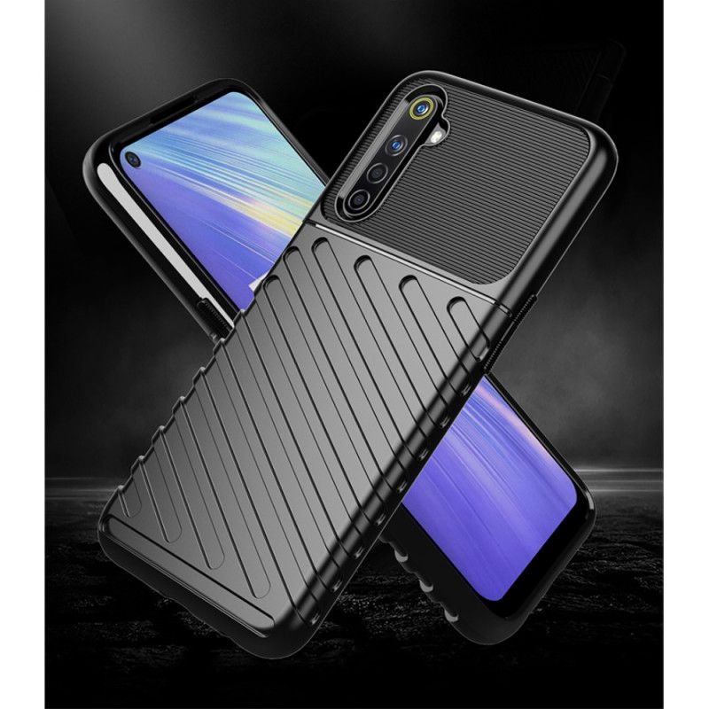 Hülle Realme 6 Schwarz Donnerserie