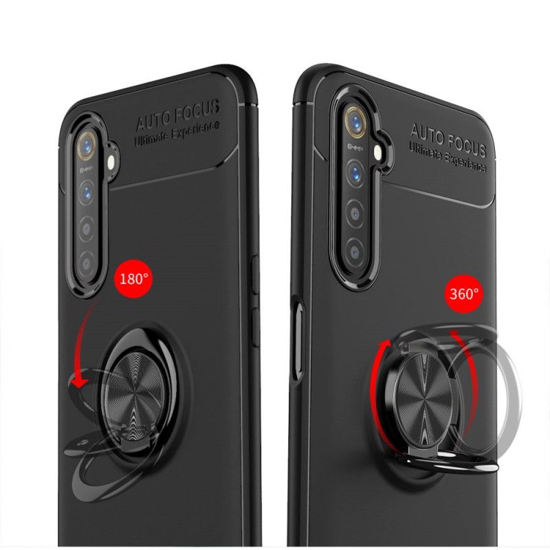 Hülle Realme 6 Schwarz Drehring