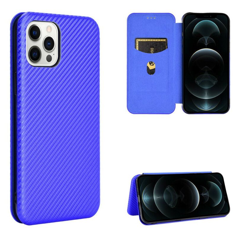 Flip Case Iphone 13 Pro Kohlefaser
