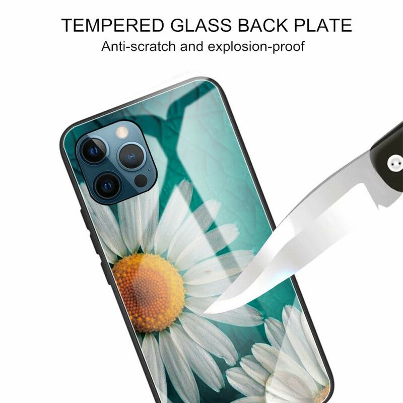 Hülle Für Iphone 13 Pro Pflanzlich Gehärtetes Glas
