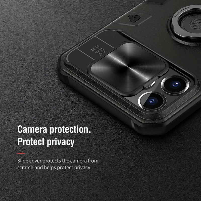 Hülle Iphone 13 Pro Extrem Widerstandsfähiger Nillkin-fotomodulschutz
