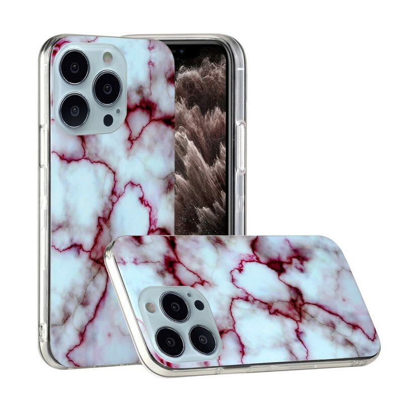 Hülle Iphone 13 Pro Vereinfachter Marmor