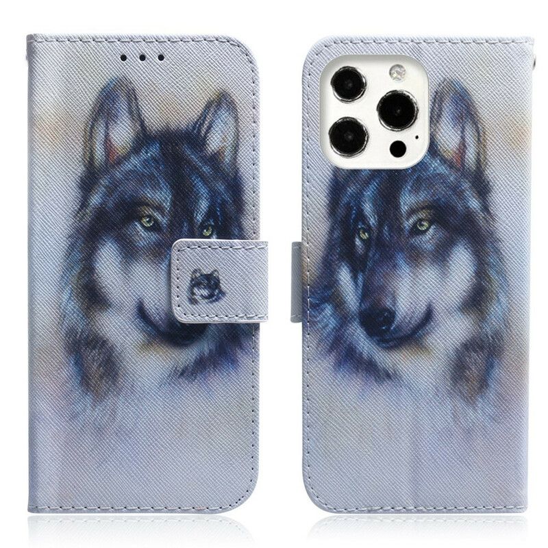 Lederhüllen Für Iphone 13 Pro Hunde-look