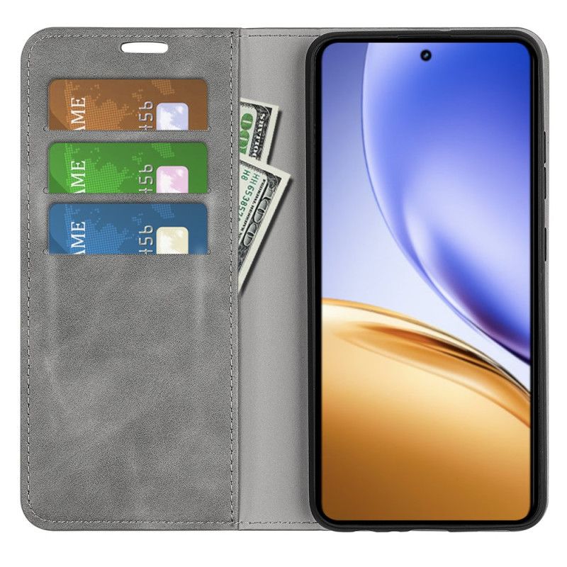 Flip Case Realme 14 5g Lederoptik