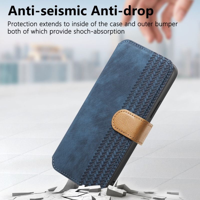 Hülle Für Realme 14 5g Retro Mit Tragegurt Und Stativ