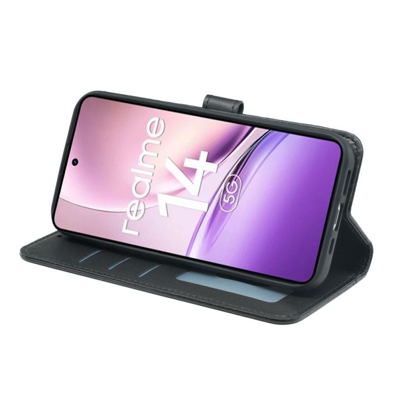 Lederhüllen Für Realme 14 5g Abnehmbarer Riemen