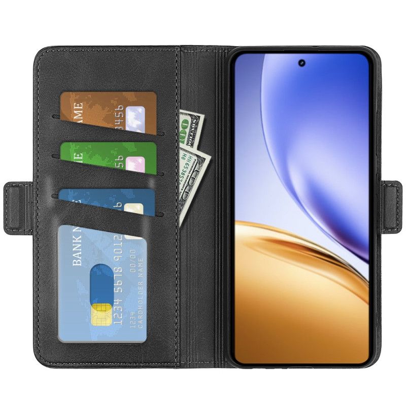Lederhüllen Für Realme 14 5g Doppelverschluss