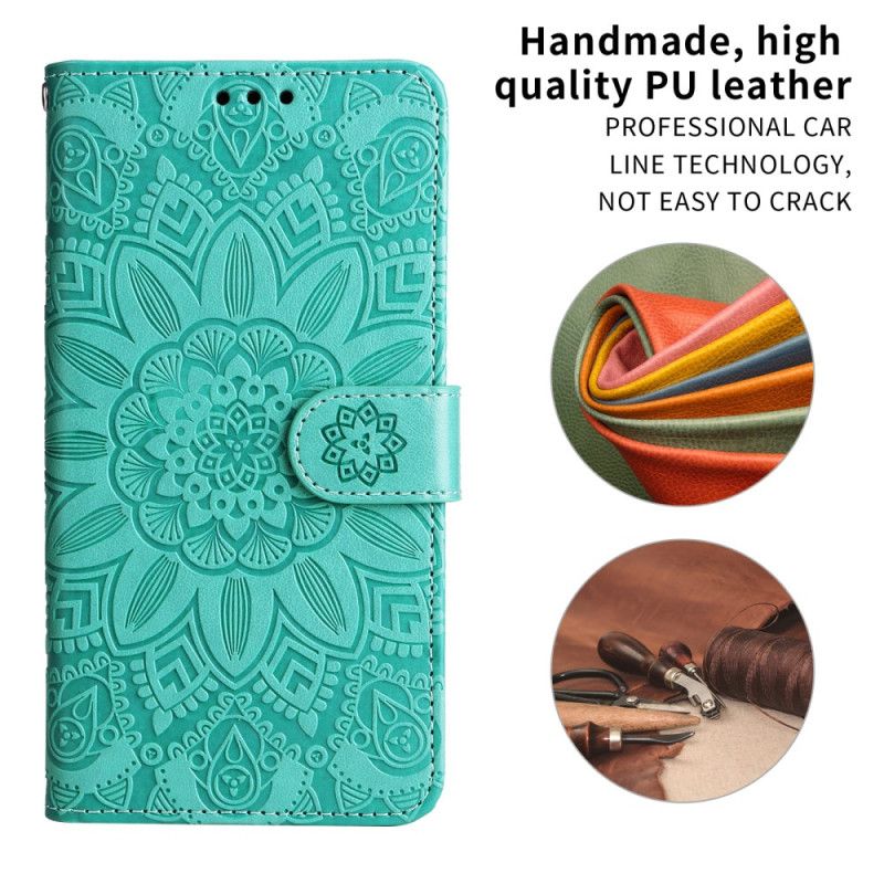 Lederhüllen Für Realme 14 5g Sonnenblumen-design