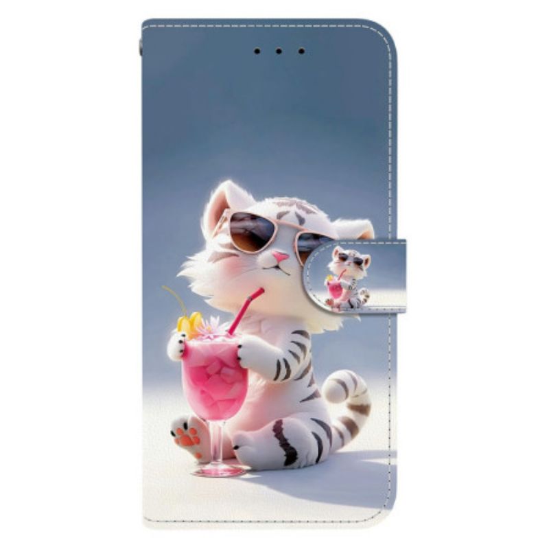Lederhüllen Realme 14 5g Cartoon-tiger