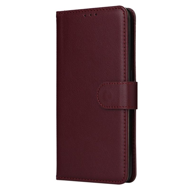 Lederhüllen Realme 14 5g Handyhülle Schlicht Mit Riemen