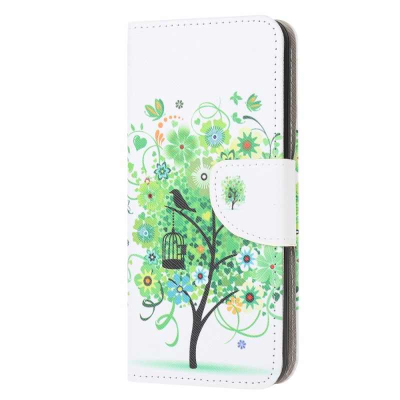 Lederhüllen Xiaomi Poco M3 Blühender Baum