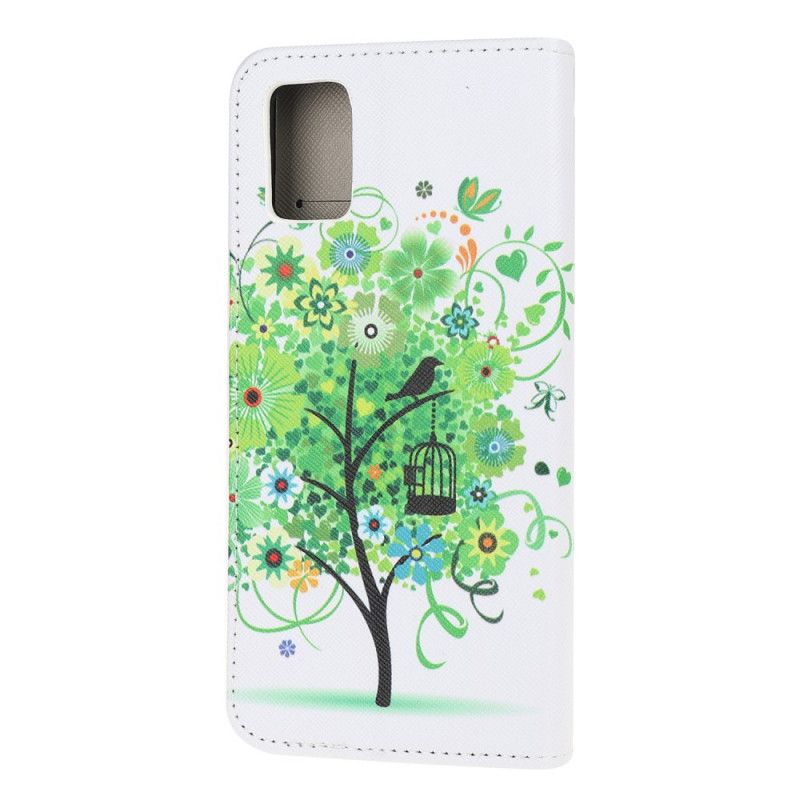 Lederhüllen Xiaomi Poco M3 Blühender Baum