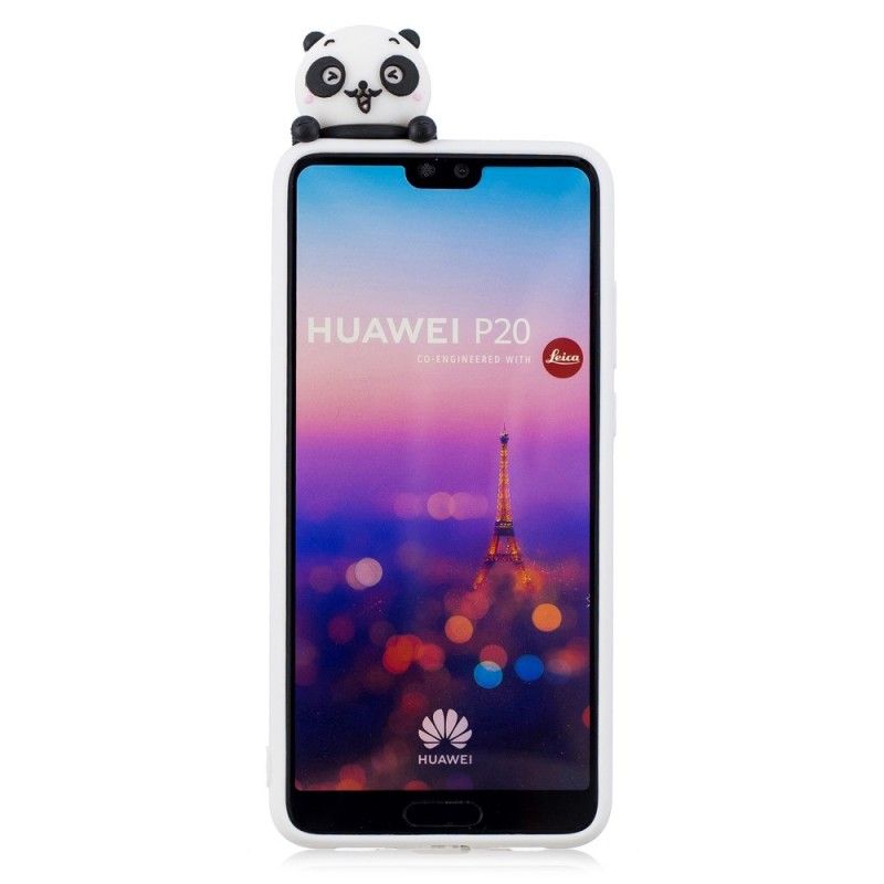 Hülle Für Huawei P20 Lustiger 3D-Panda