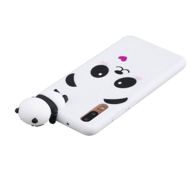 Hülle Für Huawei P20 Lustiger 3D-Panda