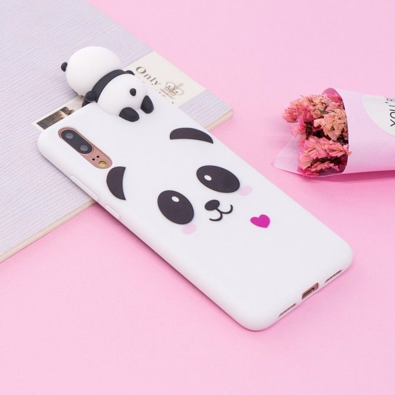 Hülle Für Huawei P20 Lustiger 3D-Panda