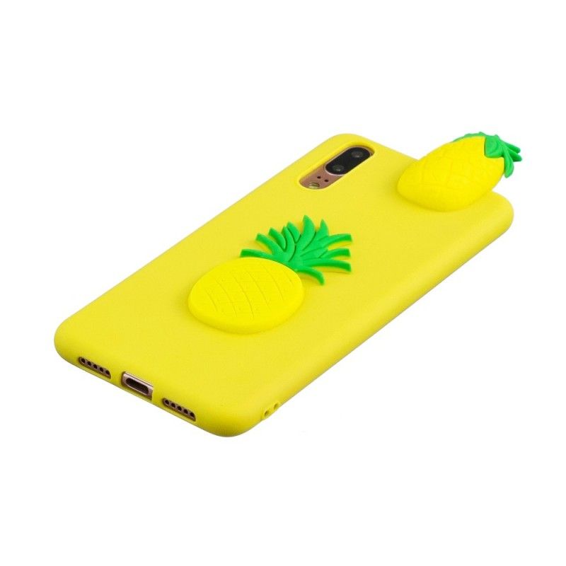 Hülle Huawei P20 3D Ananas