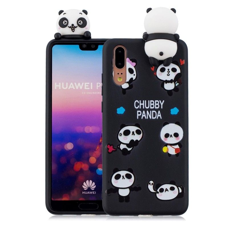 Hülle Huawei P20 3D Chuba Panda