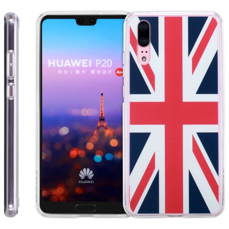 Hülle Huawei P20 Momax Englische Flagge