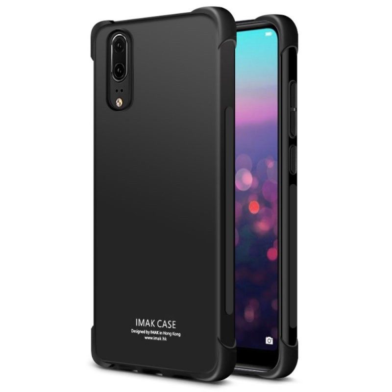 Hülle Huawei P20 Schwarz Handyhülle Imak Hautgefühl