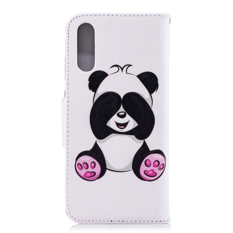 Lederhüllen Huawei P20 Lustiger Panda