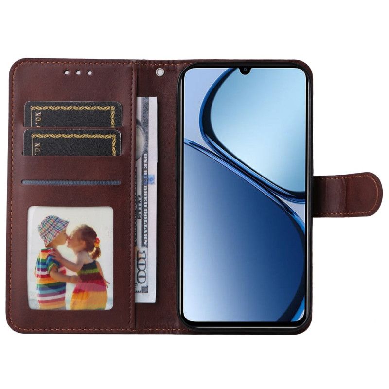 Lederhüllen Für Realme Note 60x Glattlederoptik