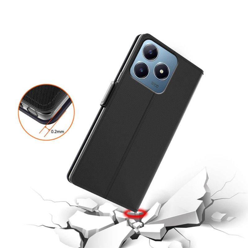 Lederhüllen Für Realme Note 60x Spiegel Und Kartenhalter