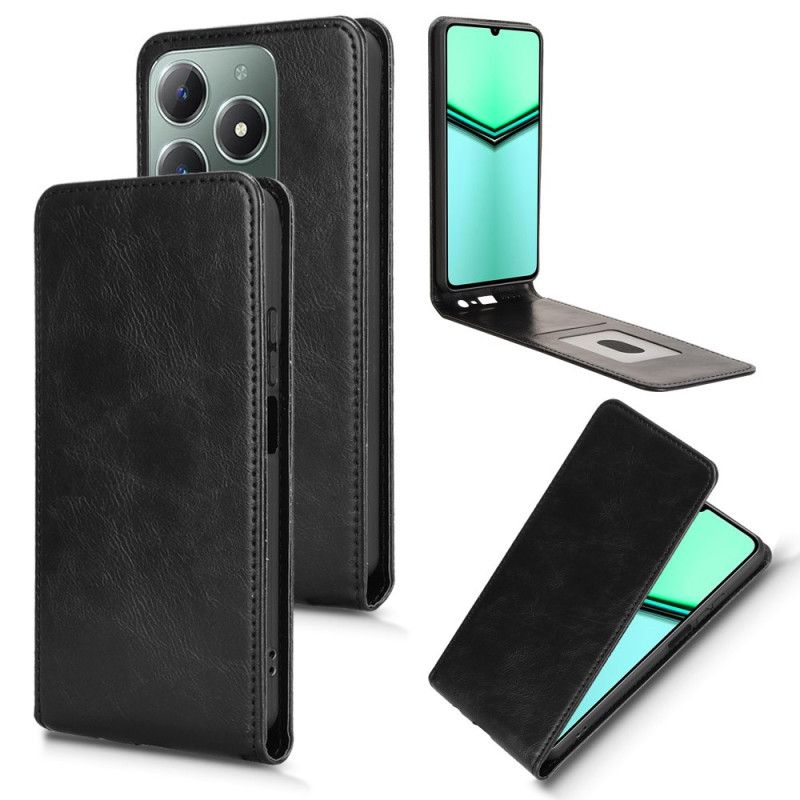 Lederhüllen Realme Note 60x Handyhülle Design Mit Vertikaler Klappe