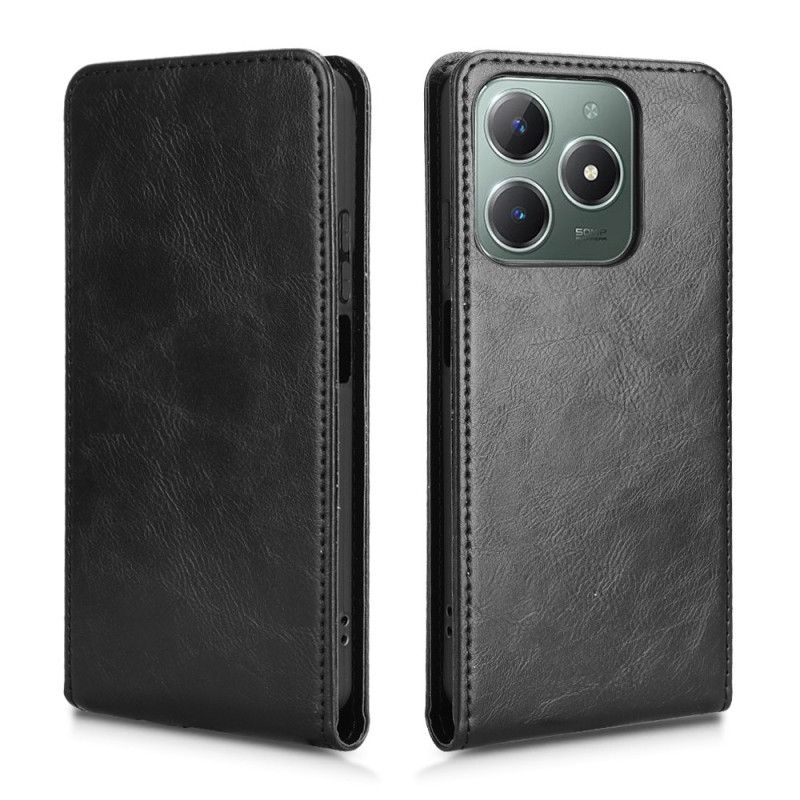Lederhüllen Realme Note 60x Handyhülle Design Mit Vertikaler Klappe