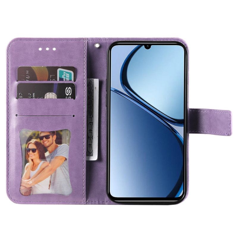 Lederhüllen Realme Note 60x Handyhülle Mandala-muster