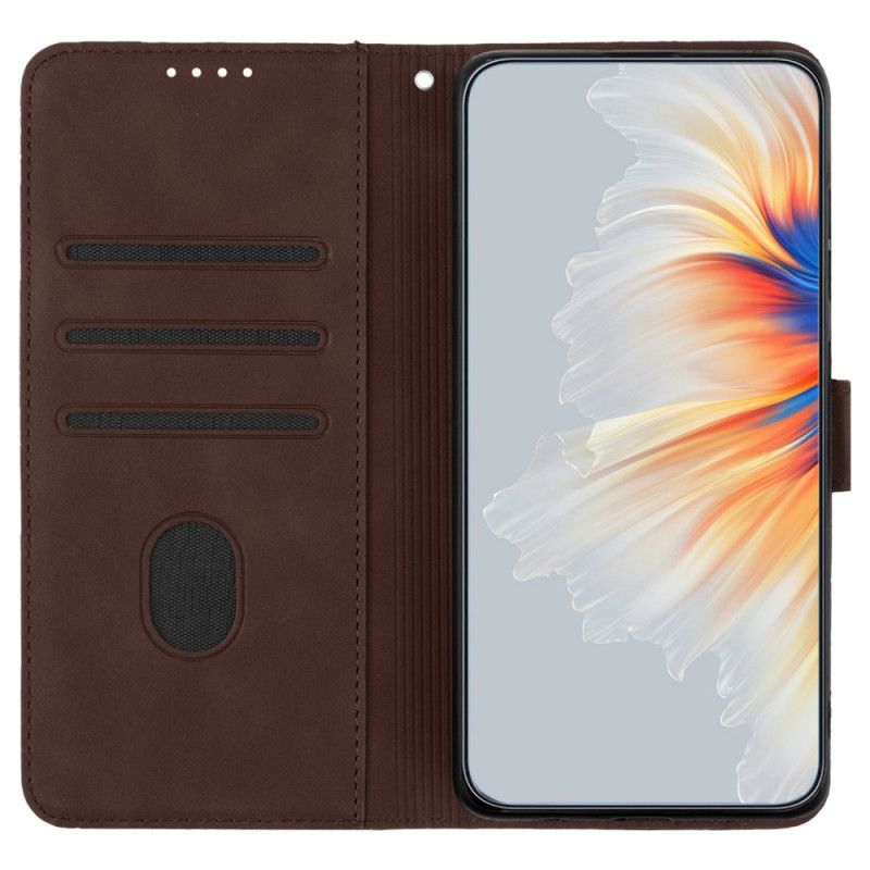 Lederhüllen Realme Note 60x Lächeln Und Herz