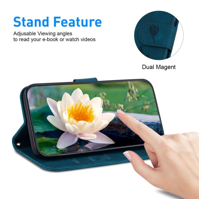 Lederhüllen Realme Note 60x Lotus