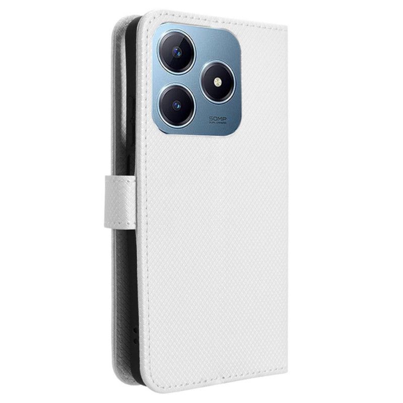 Lederhüllen Realme Note 60x Riemen Mit Punkten
