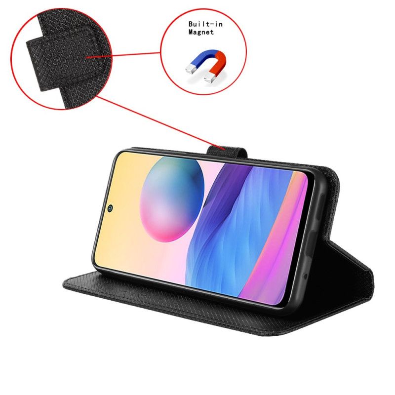 Lederhüllen Huawei Pura 80 Ultra Handyhülle Diamanttextur