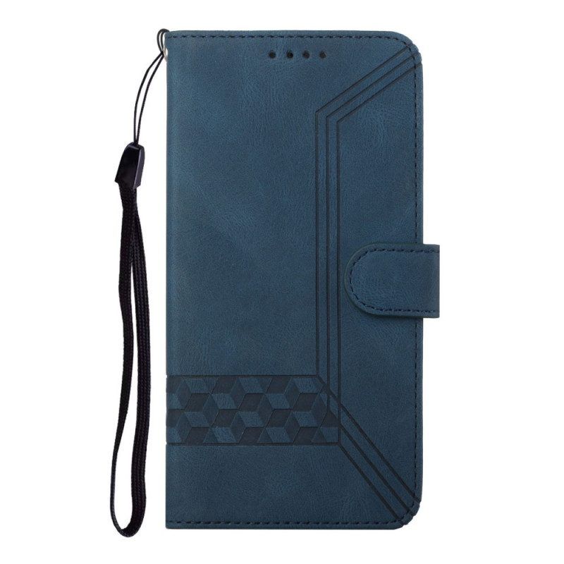 Flip Case Für Xiaomi Redmi Note 11 Pro / 11 Pro 5G Fries-ledereffekt