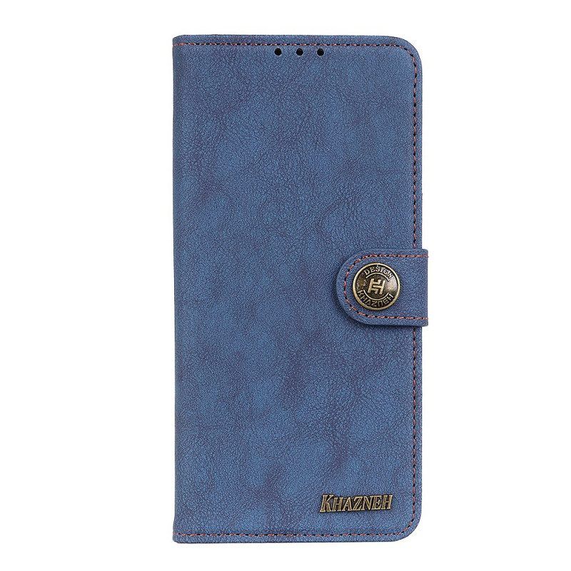 Flip Case Für Xiaomi Redmi Note 11 Pro / 11 Pro 5G Khazneh Retro-split-kunstleder