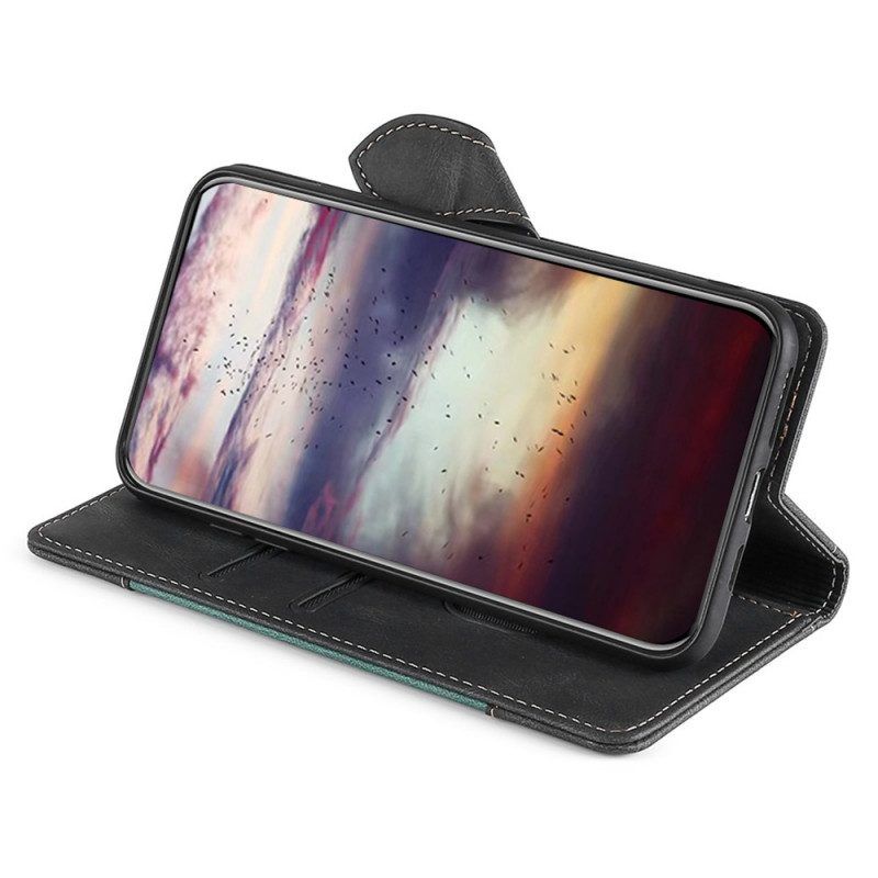 Flip Case Für Xiaomi Redmi Note 11 Pro / 11 Pro 5G Kunstleder Bicolor Stylisch