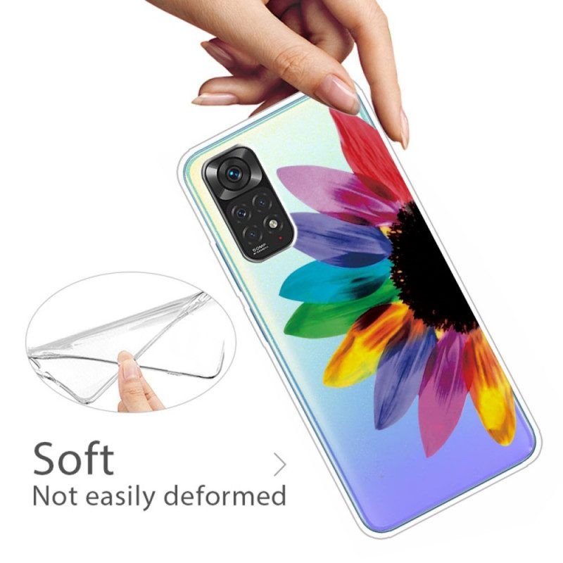 Handyhülle Für Xiaomi Redmi Note 11 Pro / 11 Pro 5G Farbige Blütenblätter