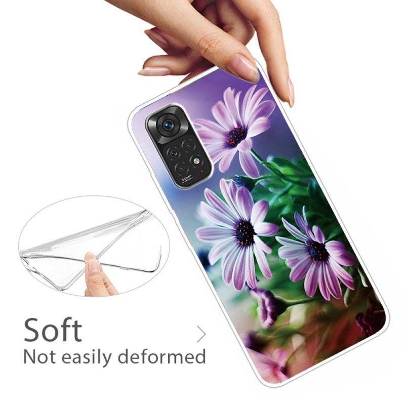 Handyhülle Für Xiaomi Redmi Note 11 Pro / 11 Pro 5G Realistische Blumen