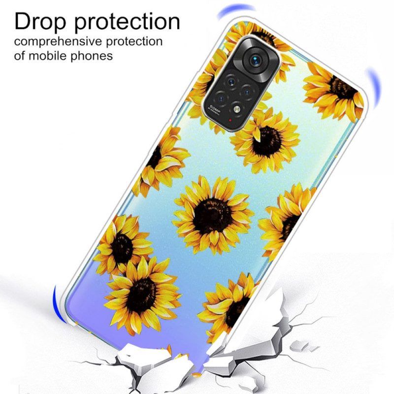 Handyhülle Für Xiaomi Redmi Note 11 Pro / 11 Pro 5G Sonnenblumen