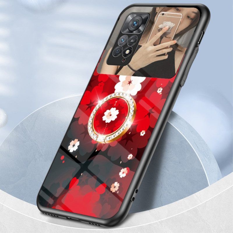 Handyhülle Für Xiaomi Redmi Note 11 Pro / 11 Pro 5G Spiegel Mit Drehbarem Ring