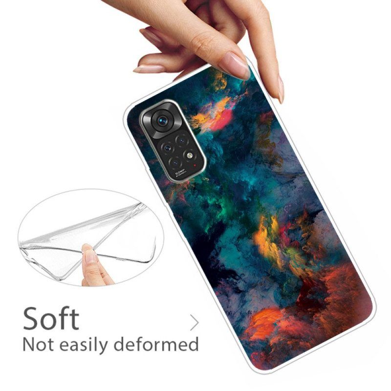 Hülle Für Xiaomi Redmi Note 11 Pro / 11 Pro 5G Bunte Wolken