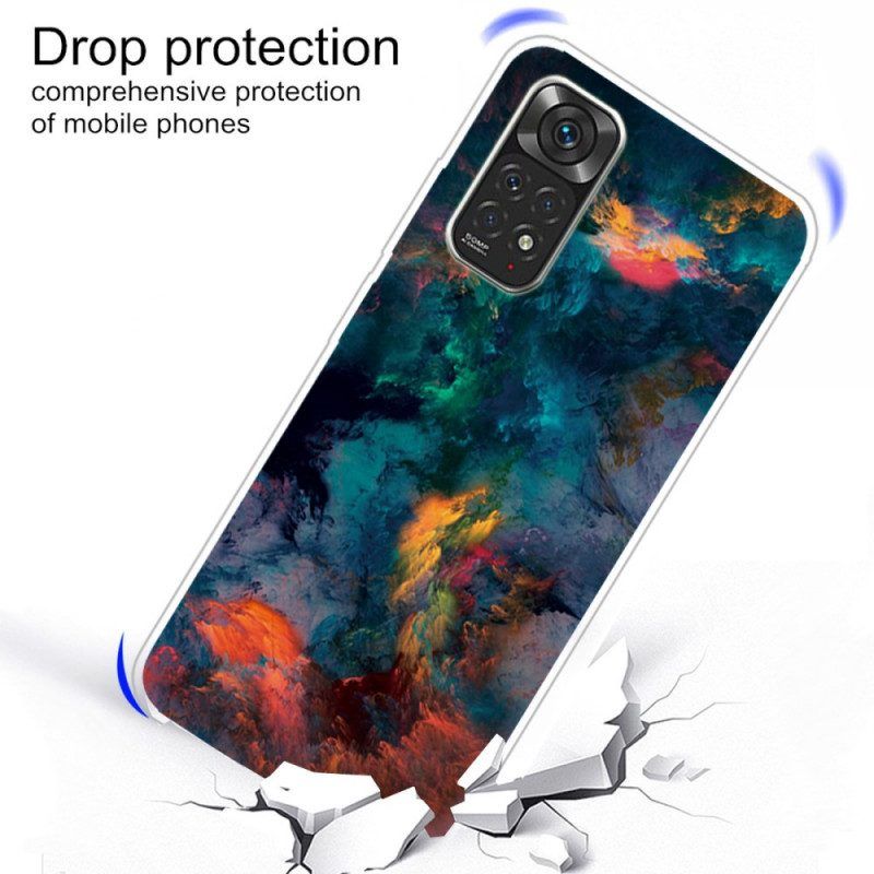 Hülle Für Xiaomi Redmi Note 11 Pro / 11 Pro 5G Bunte Wolken